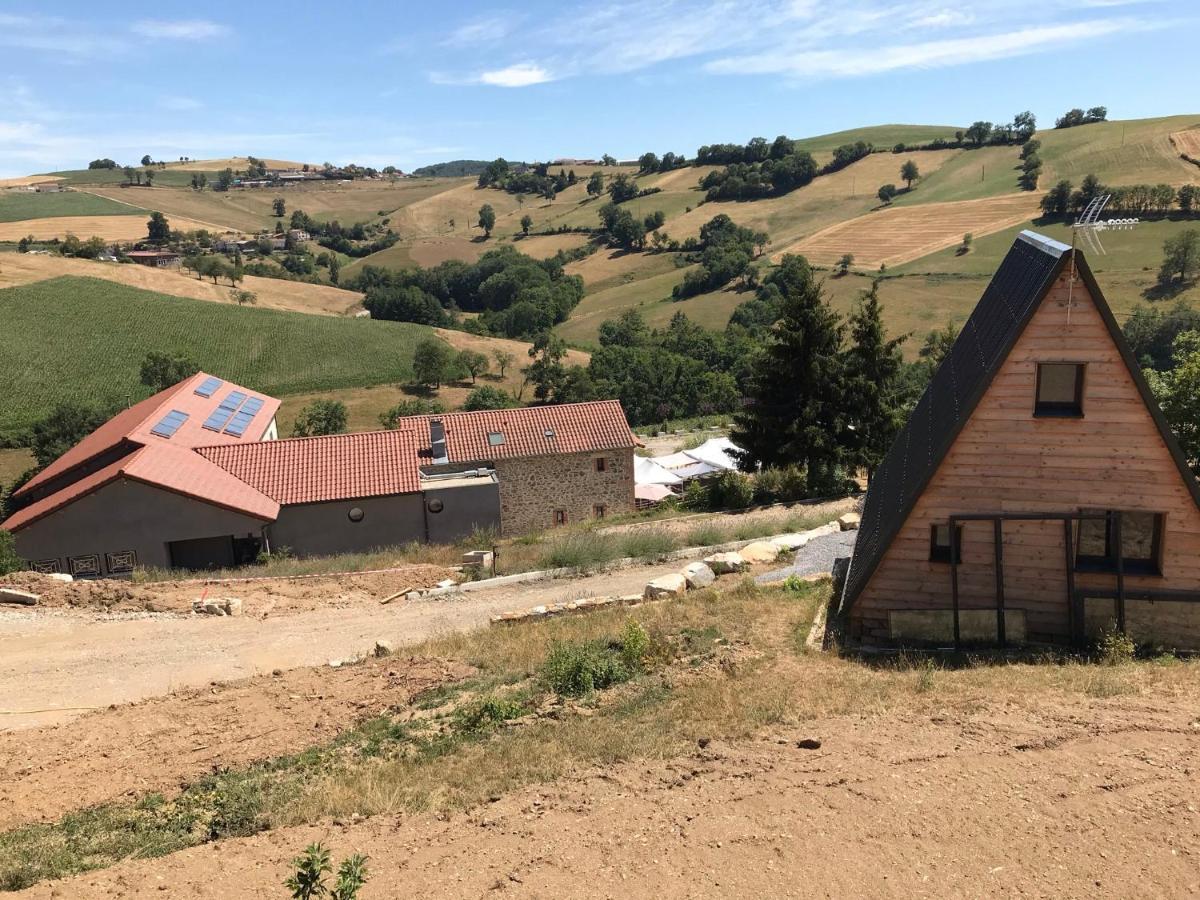 O Tipi Lodge Saint-Christo-en-Jarez Exterior photo